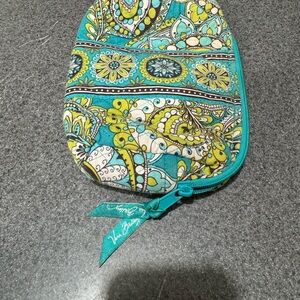 Vera Bradley Floral Teal Pouch